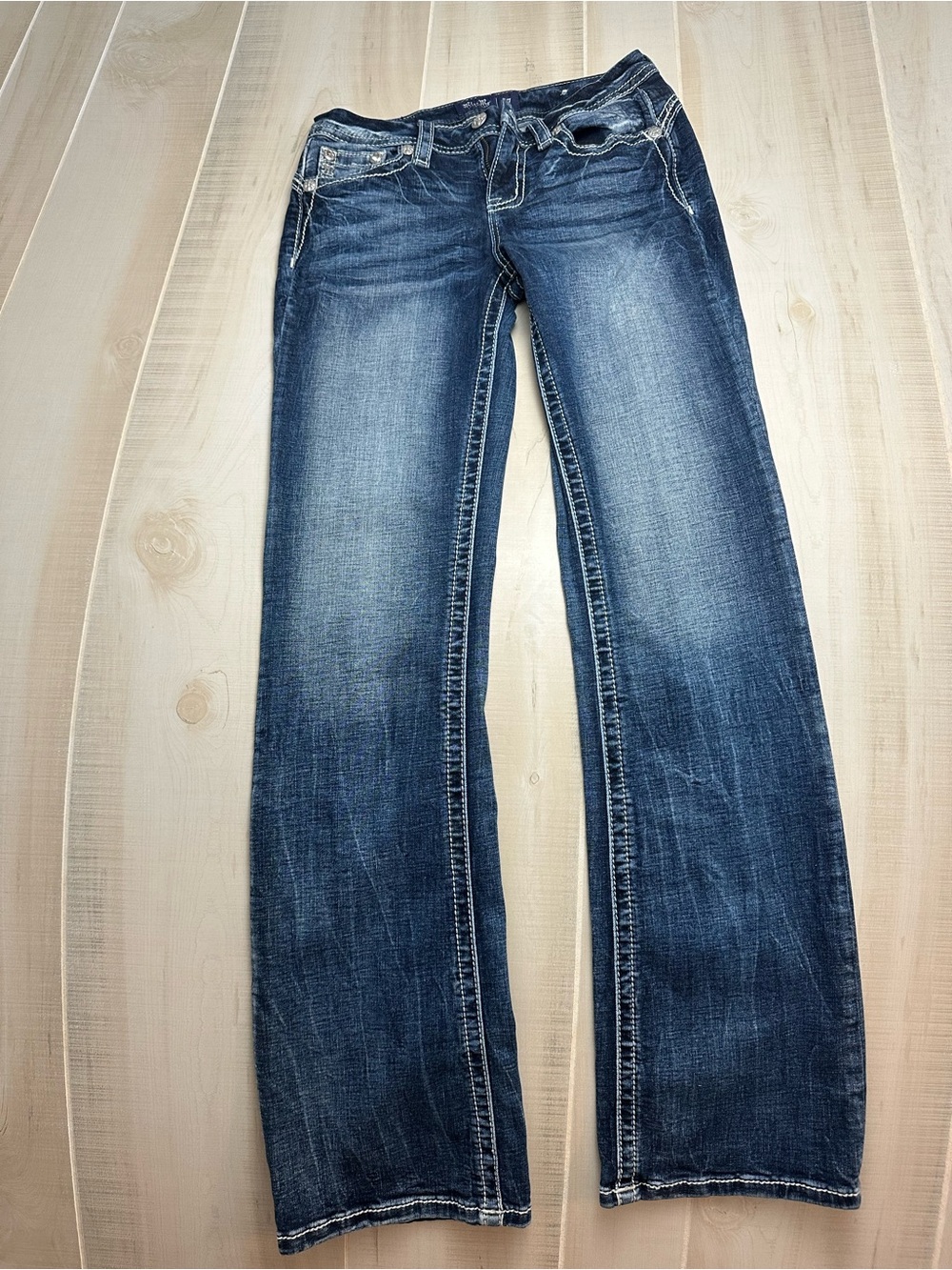 Miss Me Women's Blue Denim Jeans bootcut